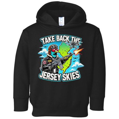 Take Back The Skies New Jersey Mystery Drones Toddler Hoodie