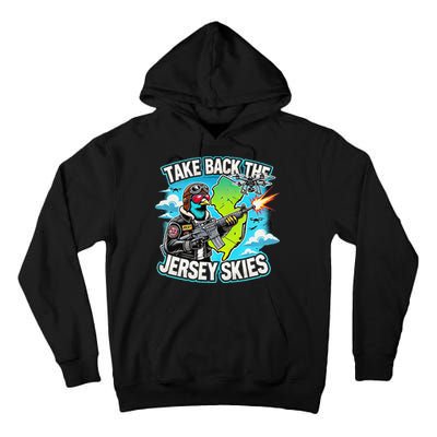 Take Back The Skies New Jersey Mystery Drones Tall Hoodie