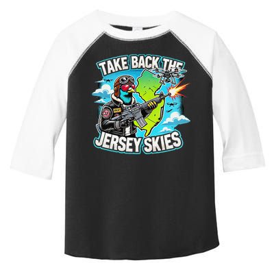 Take Back The Skies New Jersey Mystery Drones Toddler Fine Jersey T-Shirt