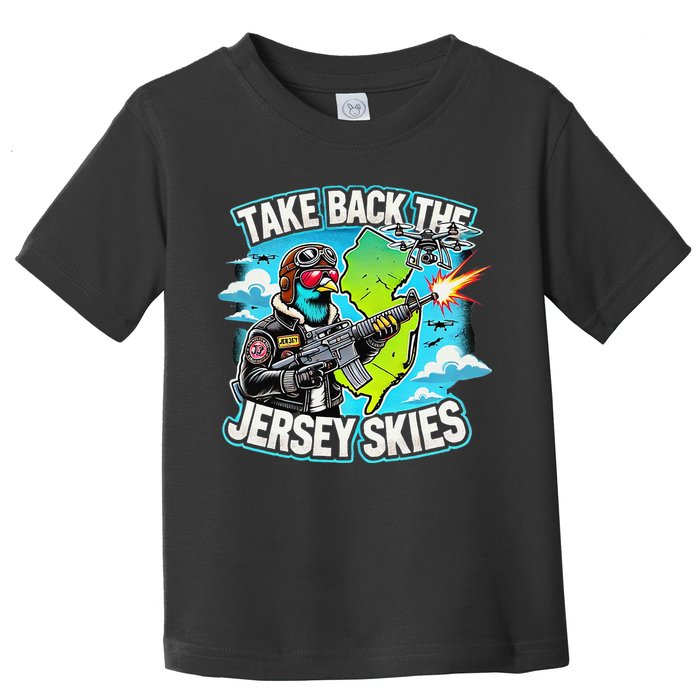 Take Back The Skies New Jersey Mystery Drones Toddler T-Shirt