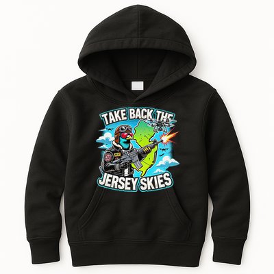 Take Back The Skies New Jersey Mystery Drones Kids Hoodie