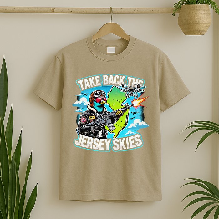 Take Back The Skies New Jersey Mystery Drones T-Shirt