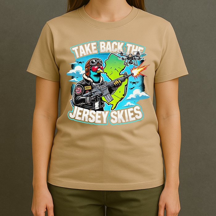Take Back The Skies New Jersey Mystery Drones T-Shirt