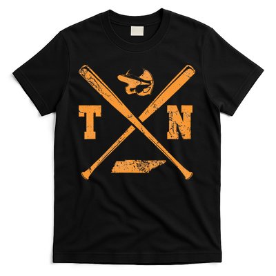 Tn Baseball Team Tennessee Player T-Shirt