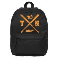 Tn Baseball Team Tennessee Player 16 in Basic Backpack
