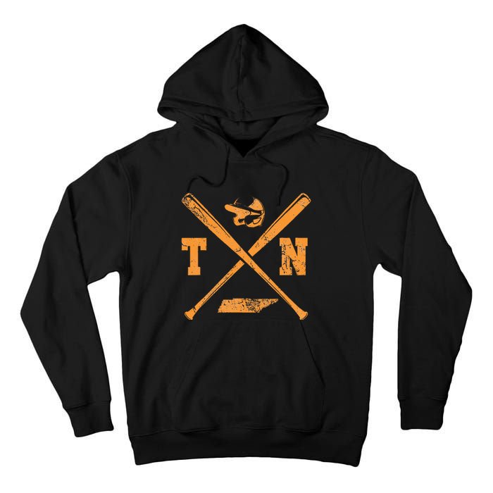 Tn Baseball Team Tennessee Player Tall Hoodie