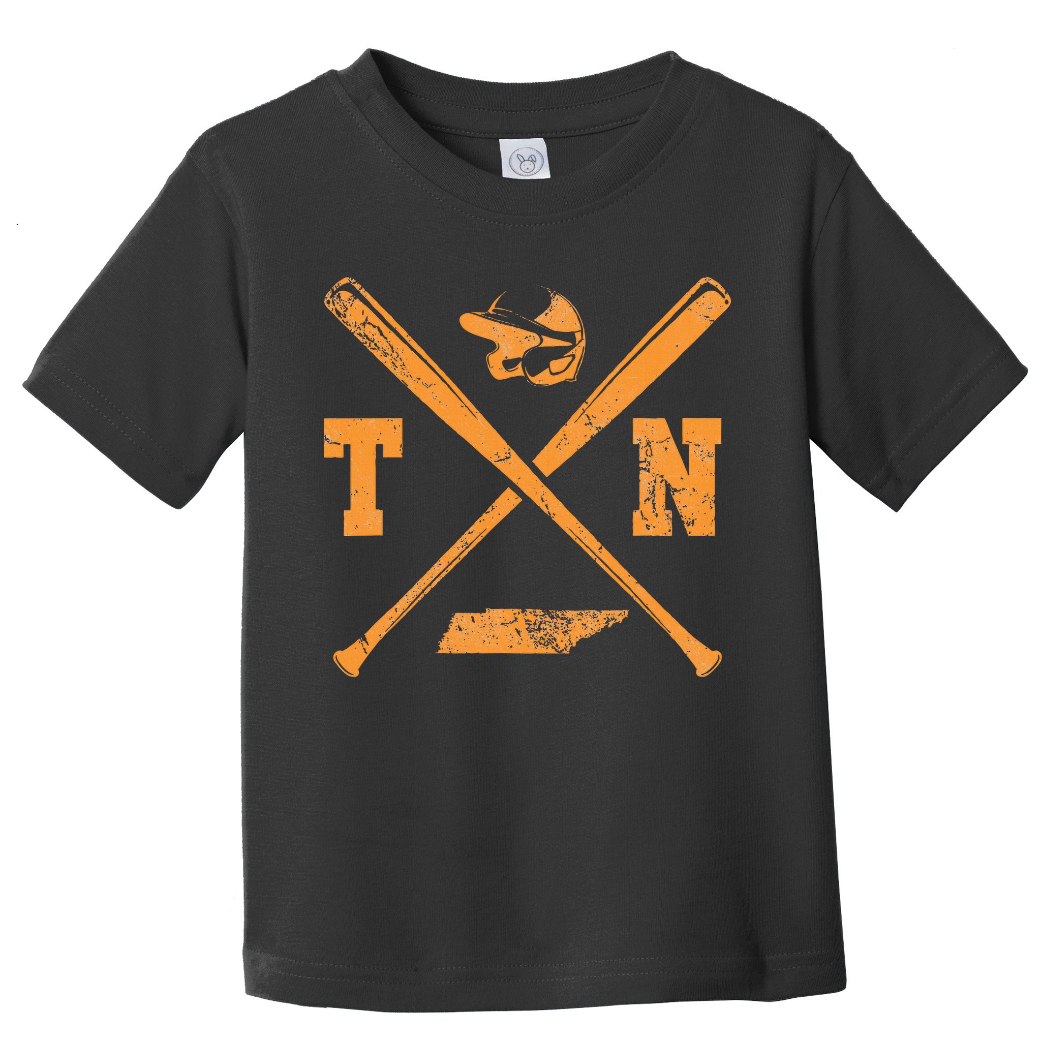 Tn Baseball Team Tennessee Player Toddler T-Shirt