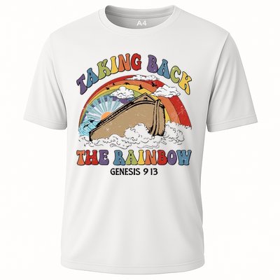Taking Back The Rainbow Christian Jesus Rainbow Ship Performance Shirt