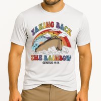 Taking Back The Rainbow Christian Jesus Rainbow Ship Cooling Performance Crew T-Shirt