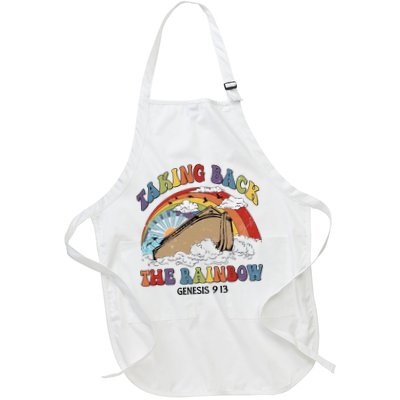 Taking Back The Rainbow Christian Jesus Rainbow Ship Apron