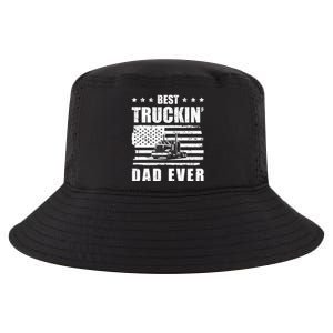 Trucker Best Truckin Dad Ever Driver Gift Cool Comfort Performance Bucket Hat