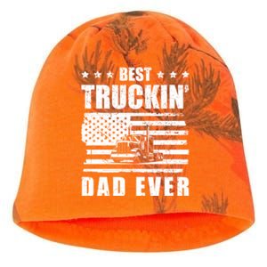 Trucker Best Truckin Dad Ever Driver Gift Kati - Camo Knit Beanie