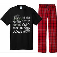 The Best Things In Life Mess Up Your Hair Pajama Set