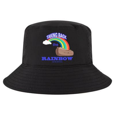 Taking Back The Rainbow Christian Jesus Rainbow Ship Cool Comfort Performance Bucket Hat