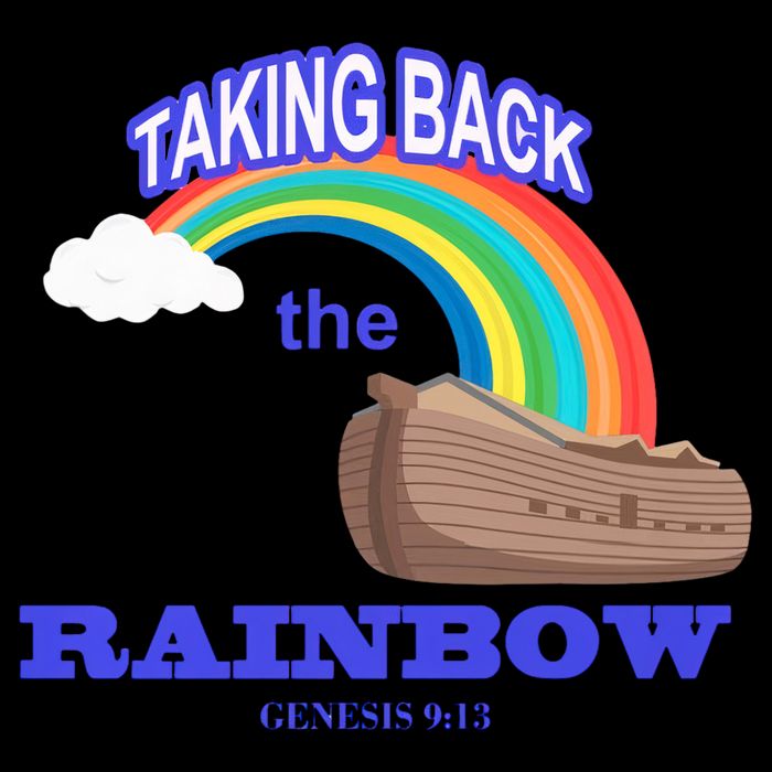 Taking Back The Rainbow Christian Jesus Rainbow Ship Impact Tech Backpack