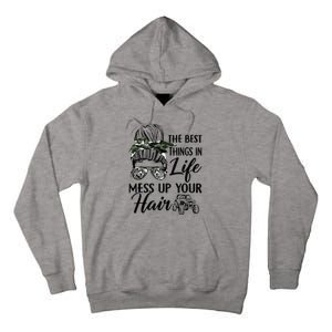 The Best Things In Life Mess Up Your Hair Sxs Utv Tall Hoodie