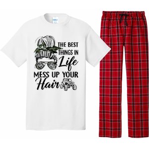 The Best Things In Life Mess Up Your Hair Sxs Utv Pajama Set