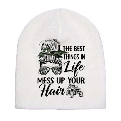 The Best Things In Life Mess Up Your Hair Sxs Utv Short Acrylic Beanie