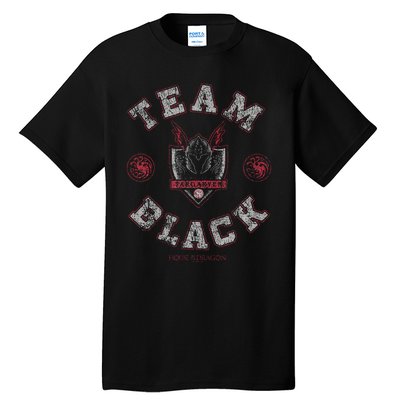 Team Black Targaryen House Tall T-Shirt