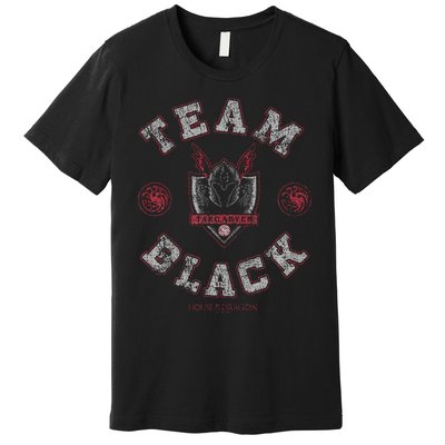 Team Black Targaryen House Premium T-Shirt