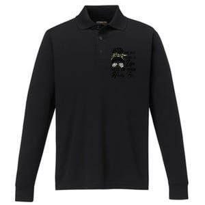 The Best Things In Life Mess Up Your Hair UTV SXS Funny Performance Long Sleeve Polo