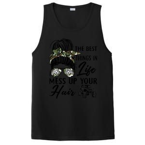 The Best Things In Life Mess Up Your Hair UTV SXS Funny PosiCharge Competitor Tank