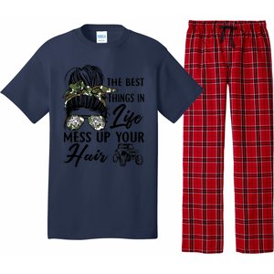 The Best Things In Life Mess Up Your Hair UTV SXS Funny Pajama Set