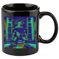 Tigua Bass 11oz C Handle Ceramic Mug