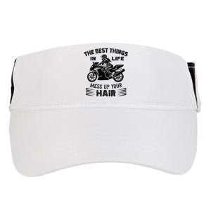 The Best Things In Life Mess Up Your Hair Motorcycle Wos Adult Drive Performance Visor