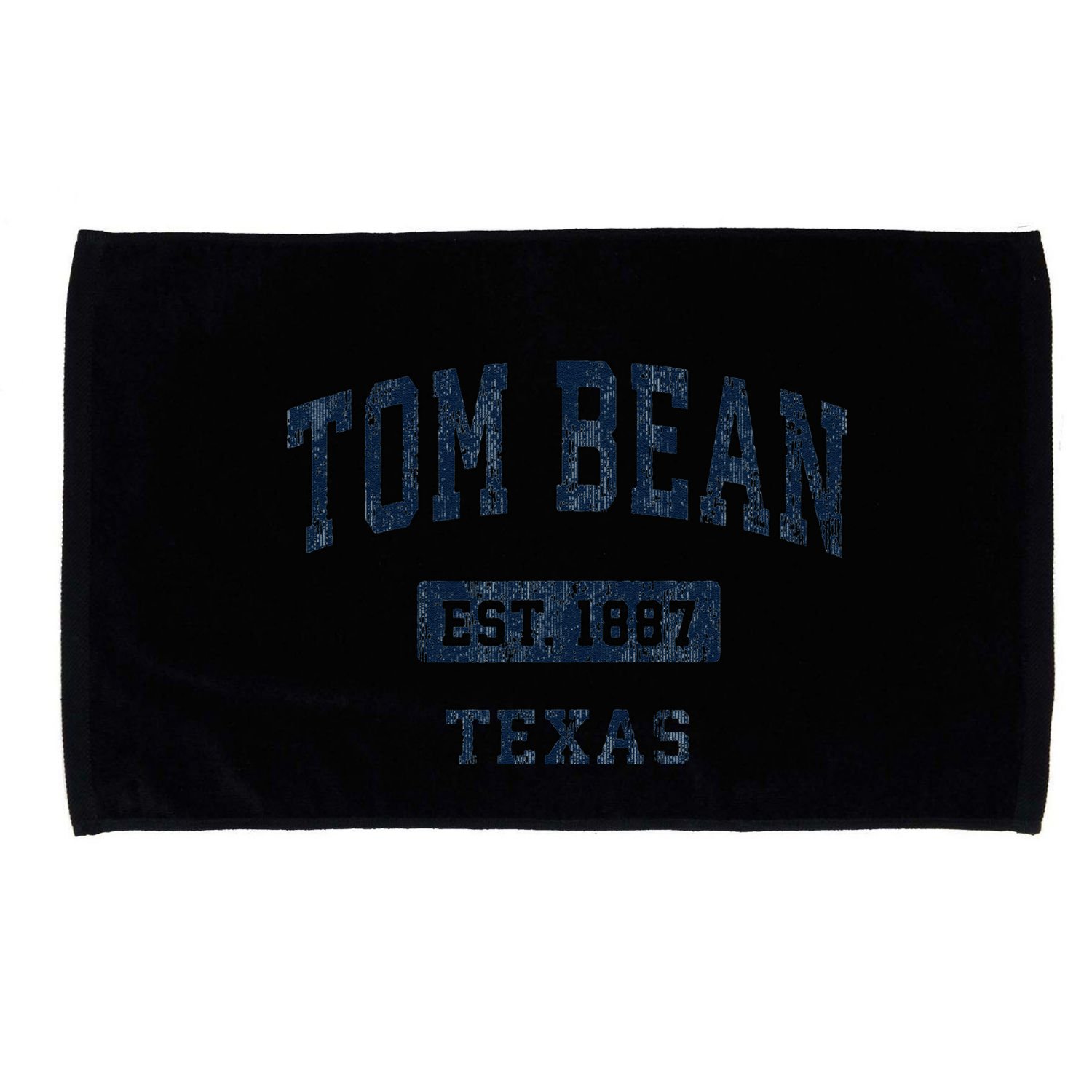 Tom Bean Texas Tx Vintage Established Microfiber Hand Towel