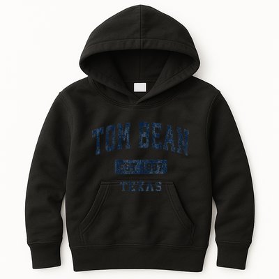 Tom Bean Texas Tx Vintage Established Kids Hoodie