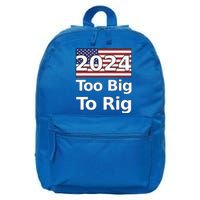 Too Big To Rig 2024 Election 16 in Basic Backpack