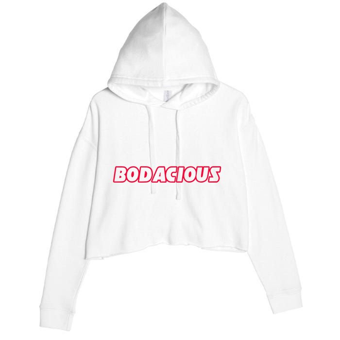 Travis Bodacious Crop Fleece Hoodie