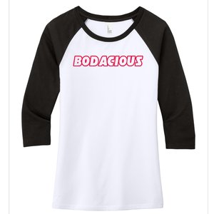 Travis Bodacious Women's Tri-Blend 3/4-Sleeve Raglan Shirt