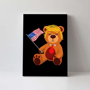 Trumpy Bear Trump 24 Elect President Trump 2024 Canvas