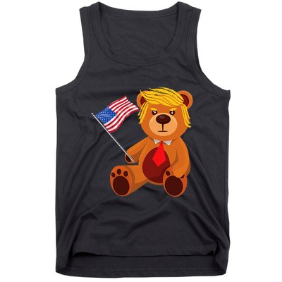 Trumpy Bear Trump 24 Elect President Trump 2024 Tank Top