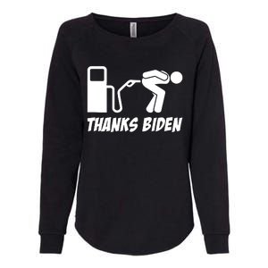 Thanks Biden Womens California Wash Sweatshirt