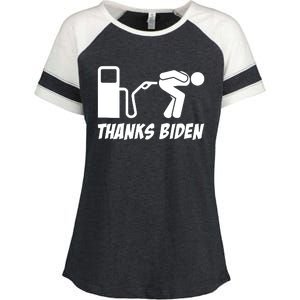 Thanks Biden Enza Ladies Jersey Colorblock Tee