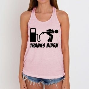 Thanks Biden Women's Knotted Racerback Tank