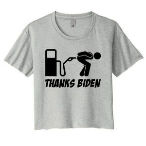 Thanks Biden Women's Crop Top Tee