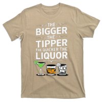 The Bigger The Tipper The Quicker The Liquor Bartender Mixer T-Shirt