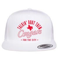 Talkin Bout Them Cougars From The City Flat Bill Trucker Hat