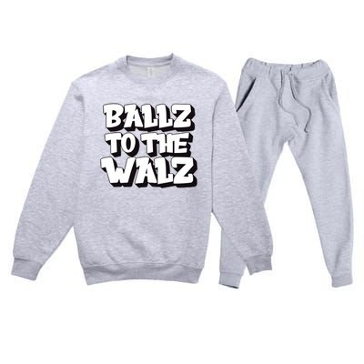 Tyt Ballz To The Walz Premium Crewneck Sweatsuit Set