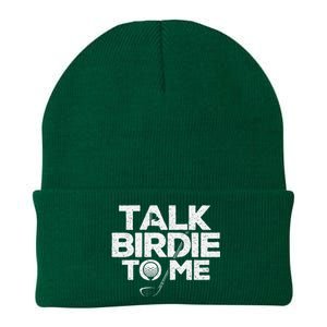 Talk Birdie To Me Golfer Golf Lover Golfing Putter Ball Knit Cap Winter Beanie