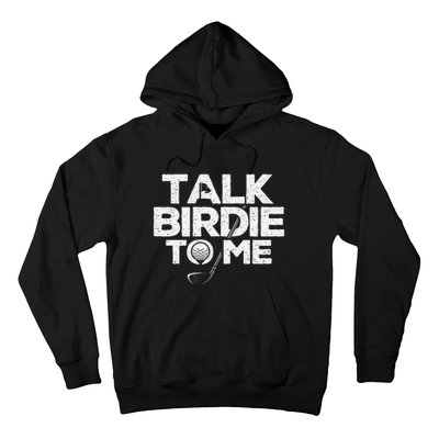 Talk Birdie To Me Golfer Golf Lover Golfing Putter Ball Hoodie