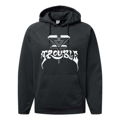 Trouble Band Performance Fleece Hoodie