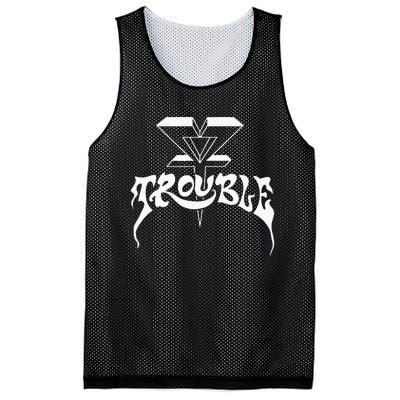 Trouble Band Mesh Reversible Basketball Jersey Tank