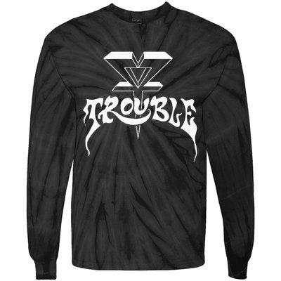 Trouble Band Tie-Dye Long Sleeve Shirt