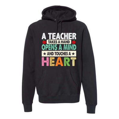 Teacher Back To School Inspiration Premium Hoodie