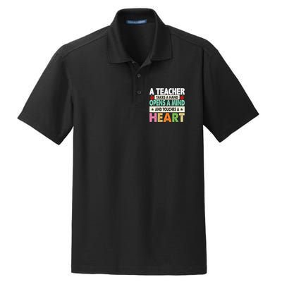 Teacher Back To School Inspiration Dry Zone Grid Polo